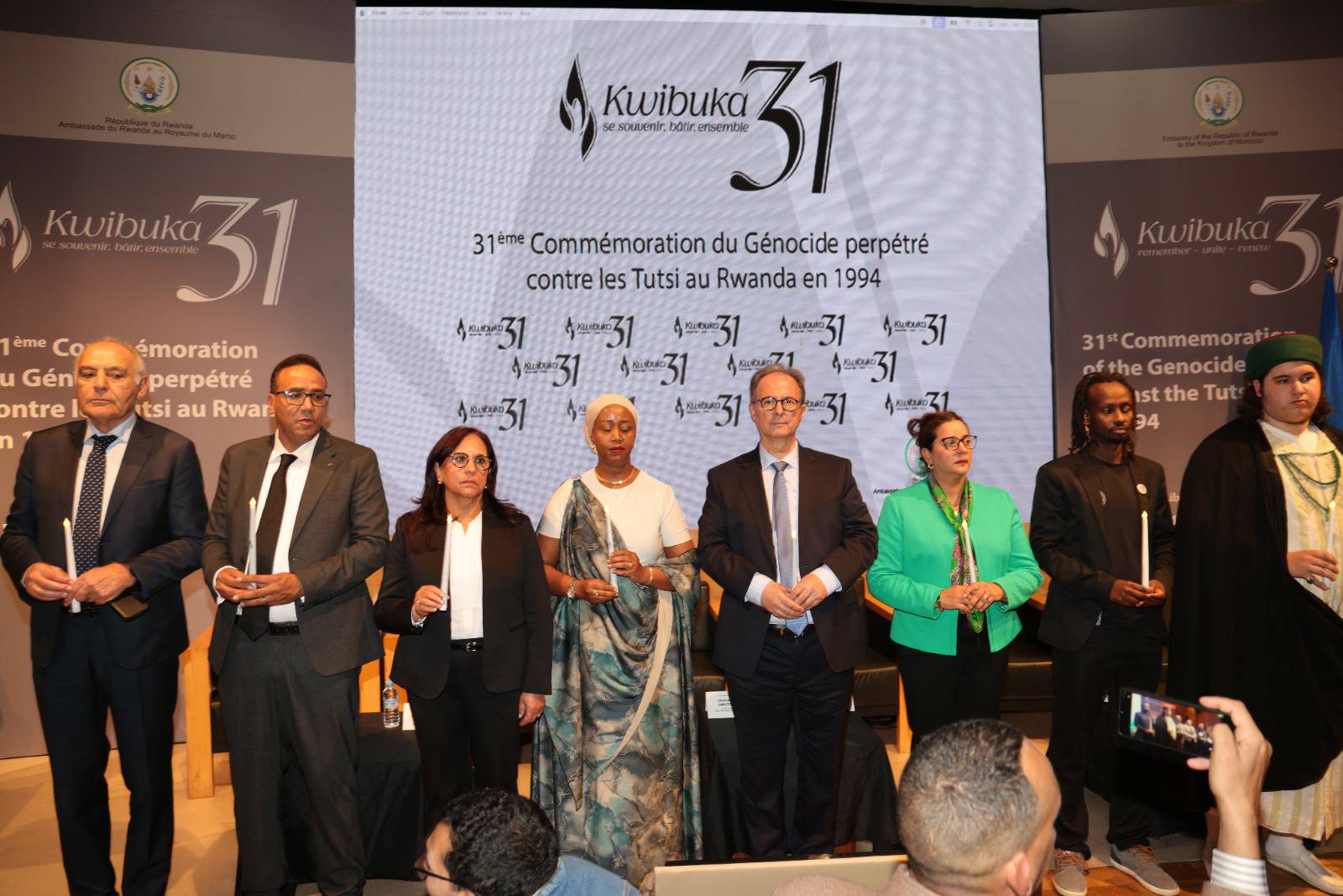 السيد بلكوش في إحياء الذكرى 31 للإبادة الجماعية في رواندا